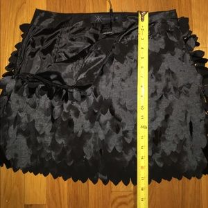 Unique Kardashian Kollection Black mini skirt Sz M